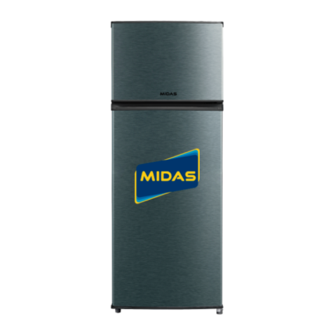 HELADERA MIDAS MD-RH300X